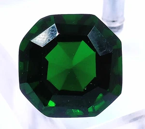 Maravillosa Venta 11.30 Ct Natural Verde Tsavorita Granate Asscher Corte EGL Piedra Preciosa - Imagen 1 de 10