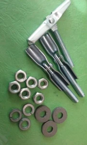 KIT DE HERRAJES DE MONTAJE EN TECHO PARA MODELO 14/100 LUZ - Imagen 1 de 2