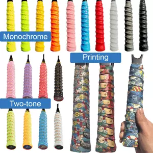 2x Badminton Tennis Racket Hand Glue Anti Slip Handle Tape Fishing Rod Grip - Picture 1 of 33