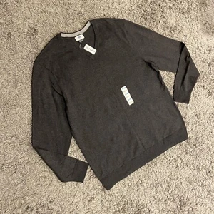 Old Navy Herren NEU grauer Pullover Pullover Größe XL - Bild 1 von 16