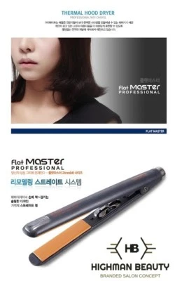 Plancha de peluquería Pro Create Flat Master cerámica tamaño M 24 mm COREA Foto 1 de 4