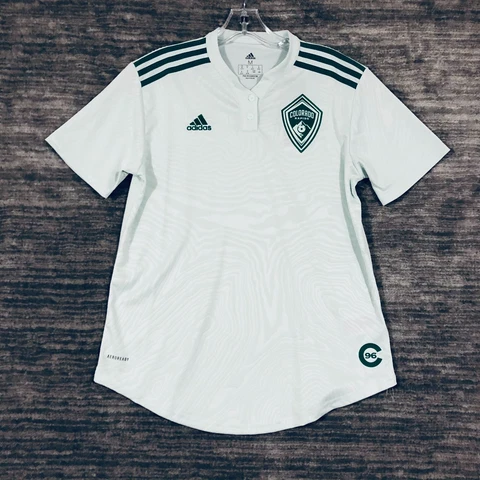 Adidas MLS Colorado Rapids Jersey Women’s Medium Green Authentic Aeroready Shirt Cover