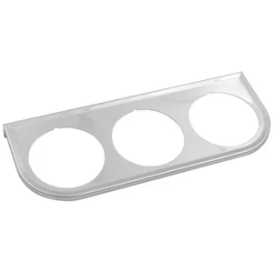 Trio Gauge Chrome Panel for 2 inch Gauge Equus #6883 - Picture 1 of 1