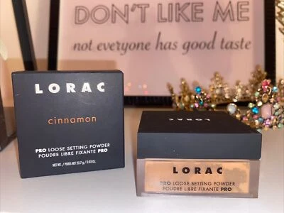 LORAC Pro Loose Setting Powder Cinnamon Natural Light Diffusing Blurring .83 oz - Image 1 of 4