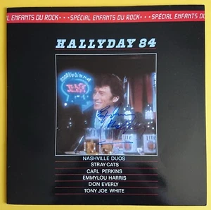 Johnny Hallyday (1943-2017) - Hallyday 84 - Album signé en personne - Paris 80s - Picture 1 of 3