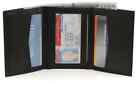 Trifold Mens Real Leather Slim Wallet (David and  Taylor) Brand new (Black) 