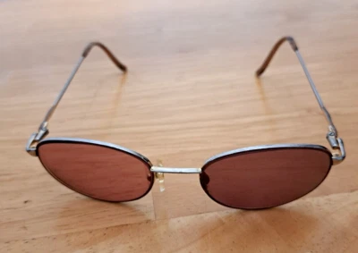 Catherine Deneuve Eyeglasses Frames CD-118 BRN 135 Gold/Pink Oval Flex Hinge - Image 1 of 4