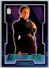 2015 TOPPS DOCTOR WHO 134 HUMAN JENNY FLINT  BLUE 127/199