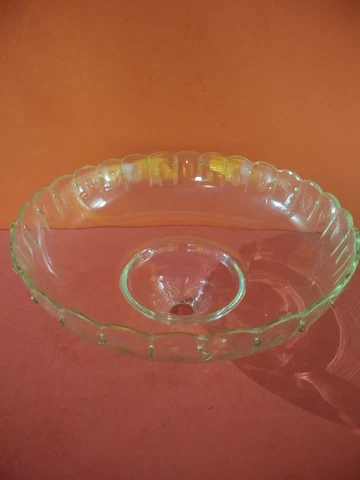 MONUMENTAL ANTIQUE BOBECHE.cut Cristal made in chezcoslovakia, big bowl chandeli Cover