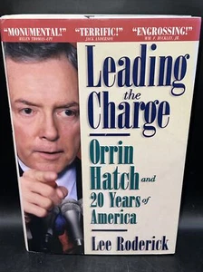 “Leading The Charge” By Lee Roderick, Signed By Senator Orrin Hatch - Picture 1 of 5