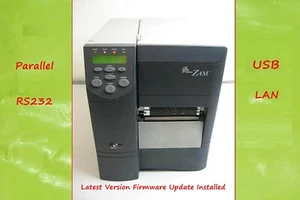 Imprimante d'étiquettes industrielle thermique directe Zebra Z4M Plus USB, parallèle, RS232,LAN - Photo 1/11