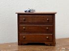 1:12 Scale Dollhouse Furniture Wooden Chest of Drawers Dresser with Book