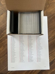 1994-95 Panini Hockey Sticker Set Complete Set With All Gold Additions