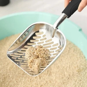 Cat Litter Scooper Metal Scoop Sifter Deep Shovel Cleaner Pet Toilet Scooper - Picture 1 of 12