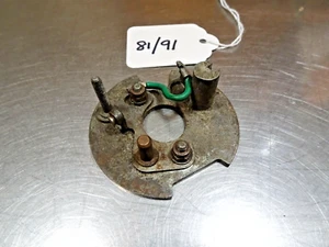PUNKTPLATTE VINTAGE MOTOR UNBEKANNT POSS MOTORRAD ROLLER AUTOFAHRRAD?? - Bild 1 von 4