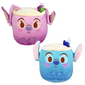 Stitch with Bubble Tea Shape Soft Toy - Approx 17cm Plush Squishy - Picture 1 of 26