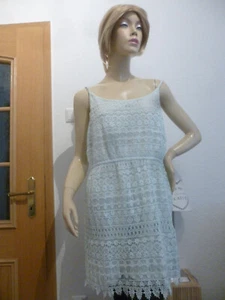 Spaghetti-Träger-Kleid Gr. L "H&M" hellgrün - Bild 1 von 1