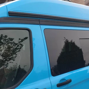 Für Transit Custom Hochdach Schwarz Markisenschiene - Ideal für Wohnmobil Auffahrt A - Bild 1 von 13