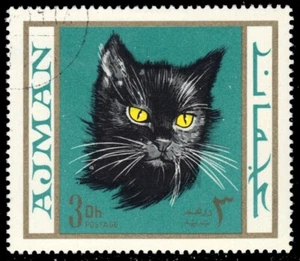 "AJMAN 320 - Razas de gatos ""gato doméstico"" (pb68068) - Imagen 1 de 1