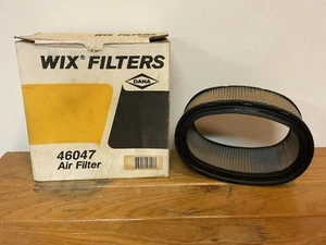 WIX 46047 WIX Air Filter For Ford Mustang, T-Bird, Mercury Capri, Cougar (83-8 - Picture 1 of 1