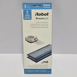 iRobot Authentic 4643569 Braava Jet 2er-Pack reinigende & waschbare Nasswischpads - Bild 1 von 3