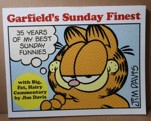 GARFIELD'S SUNDAY FINEST (35 YEARS OF MY BEST SUNDAY FUNNIES) JIM DAVIS 2013 EX - Picture 1 of 6