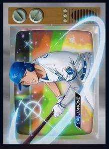 Topps Bunt Iconic Jac Caglianone DIGITAL Anime Bowman ‘25 Chrome -Royals 🔥 - Picture 1 of 1