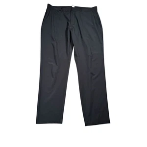 Pantalones Fabletics The Only para hombre 36x32 (30"L) negros rendimiento atletismo golf - Imagen 1 de 5