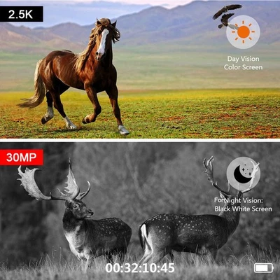 Hiking Essential Rechargeable For Night Vision Binoculars with Storage Space - Image 1 of 4