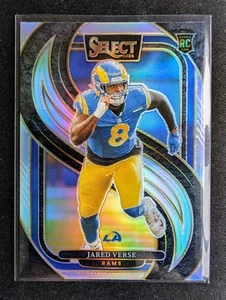 2024 Panini Select Jared Verse RC Premier Level Silver Prizm #132 L.A. Rams - Bild 1 von 2