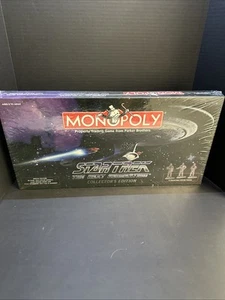 Monopoly Star Trek The Next Generation Collector's Edition 1998 Sealed - Picture 1 of 2