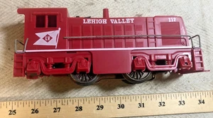 Marx 112 Lehigh Valley Industrial Switcher + red, O gauge, Runs! (C) - Picture 1 of 7