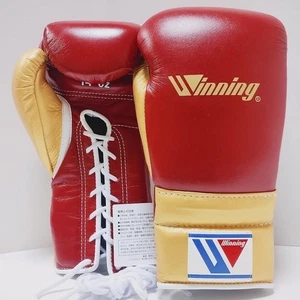 Guantes de Boxeo Ganadores Pedido Especial 14oz CO-MS-500 Tipo con Cordones NUEVO de Japón - Imagen 1 de 9