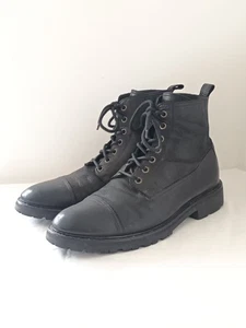 Belstaff Lederstiefel schwarz - Bild 1 von 11