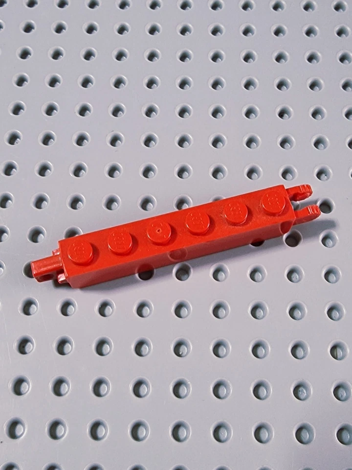 Lego Scharnier Rasterstein Baggerarm 1x6 Rot 1 Stück 30388 A238 - Bild 1 von 1