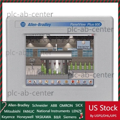 1Pc New Allen Bradley 2711P-T6C20A8 Ser A PanelView Plus 600 HMI Touchscreen - Image 1 of 4