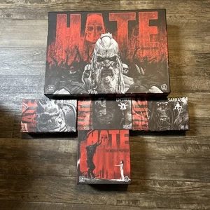 HATE Kickstarter CMON board game - All-In Gameplay w/ Terrain & Exclusives - Picture 1 of 12