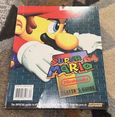 Super Mario 64 Nintendo Power Player's Official Guide N64 1996 Booklet - Image 1 of 4