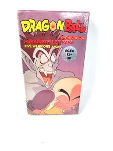 Dragonball Five Warriors Uncut VHS New Sealed Fortune Teller Baba Saga DB Anime - Picture 1 of 3