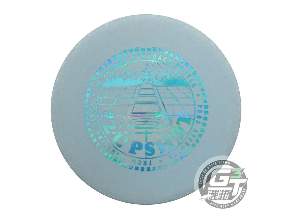 NEW Lightning Standard #2 Upshot 168g Sky Teal Holo Foil Putter Golf Disc - Image 1 of 1