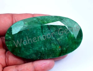 473.60 Ct Natural Huge Green Emerald Certified Earth-Mined Museum Grade Gemstone - Picture 1 of 5