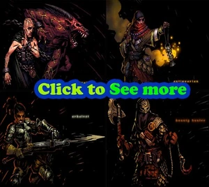 Colección de póster de héroe mazmorra más oscuro parte 1 - Impresiones artísticas de alta calidad - Imagen 1 de 17