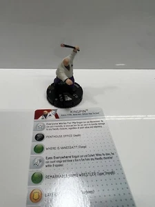 Marvel HeroClix Deadpool set Kingpin #059 Super Rare figure w/card - Picture 1 of 2