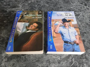 Silhouette Lisa Jackson lot of 2 McCafferty Series Contemporary Paperbacks - Picture 1 of 1
