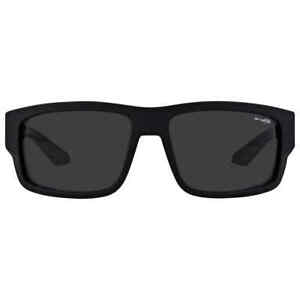 Arnette Dark Grey Rectangular Men's Sunglasses AN4221 44787 62 AN4221 44787 62