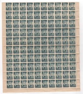 1938 Gothic Door of Town Hall 19** MNH COMPLETE SHEET VC €35.00 - Picture 1 of 2
