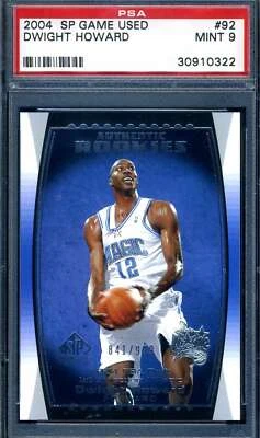 Dwight Howard Psa Mint 9 2004 SP Game Used Rookie /999 - Image 1 of 2