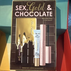 Too Faced Chocolate Bar Eye Shadow Palette New +  mascara primer - Picture 1 of 2