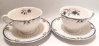 Royal Doulton Old Colony Tea Cups & Saucers x2 bone china teacups