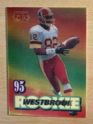 Michael Westbrook 1995 Sport Flix Rookie Card #121, MINT - Image 1 of 2